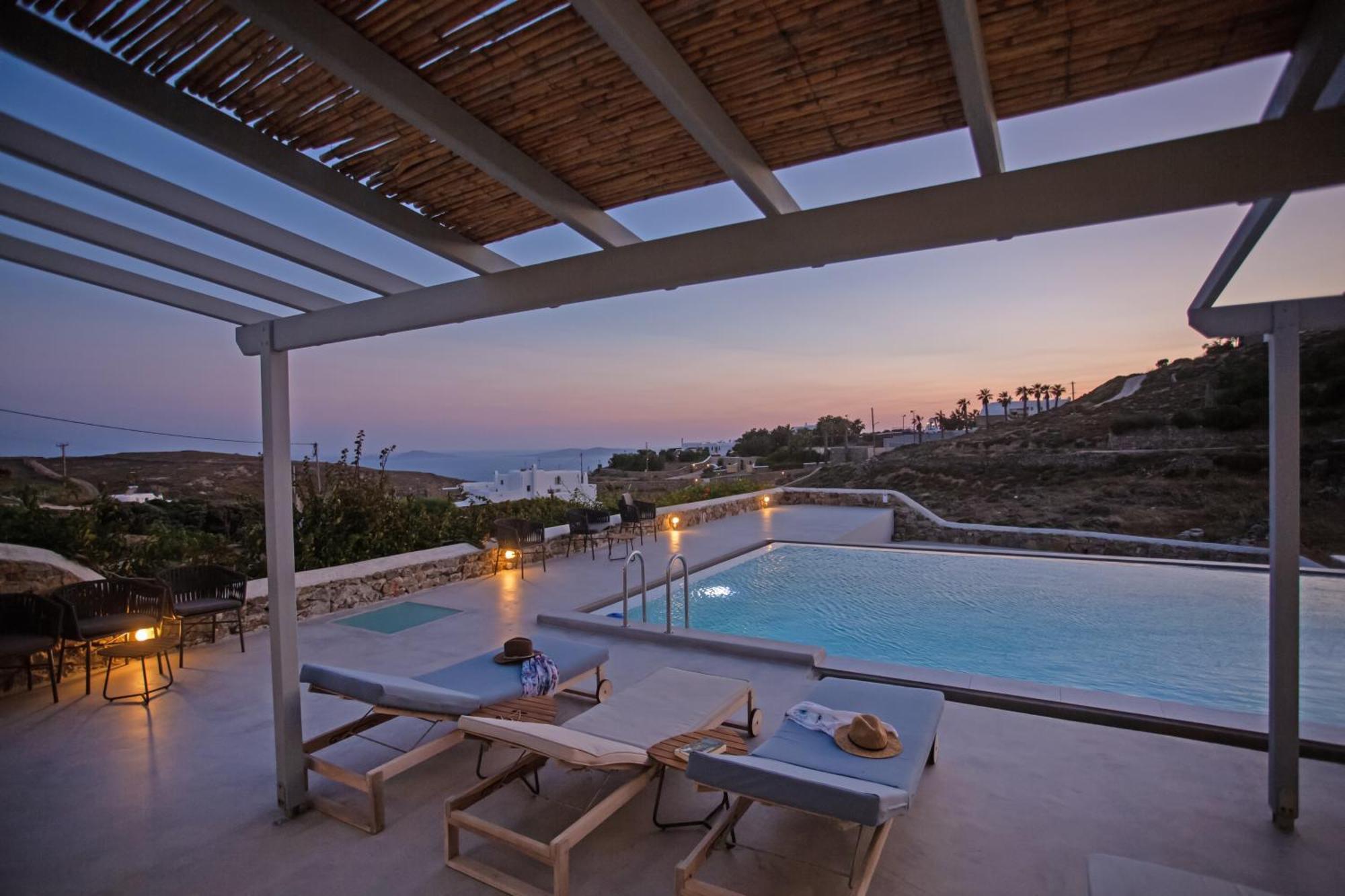 Aqua Breeze Seaview Pool Suites Mykonos Mykonos Town Exterior foto