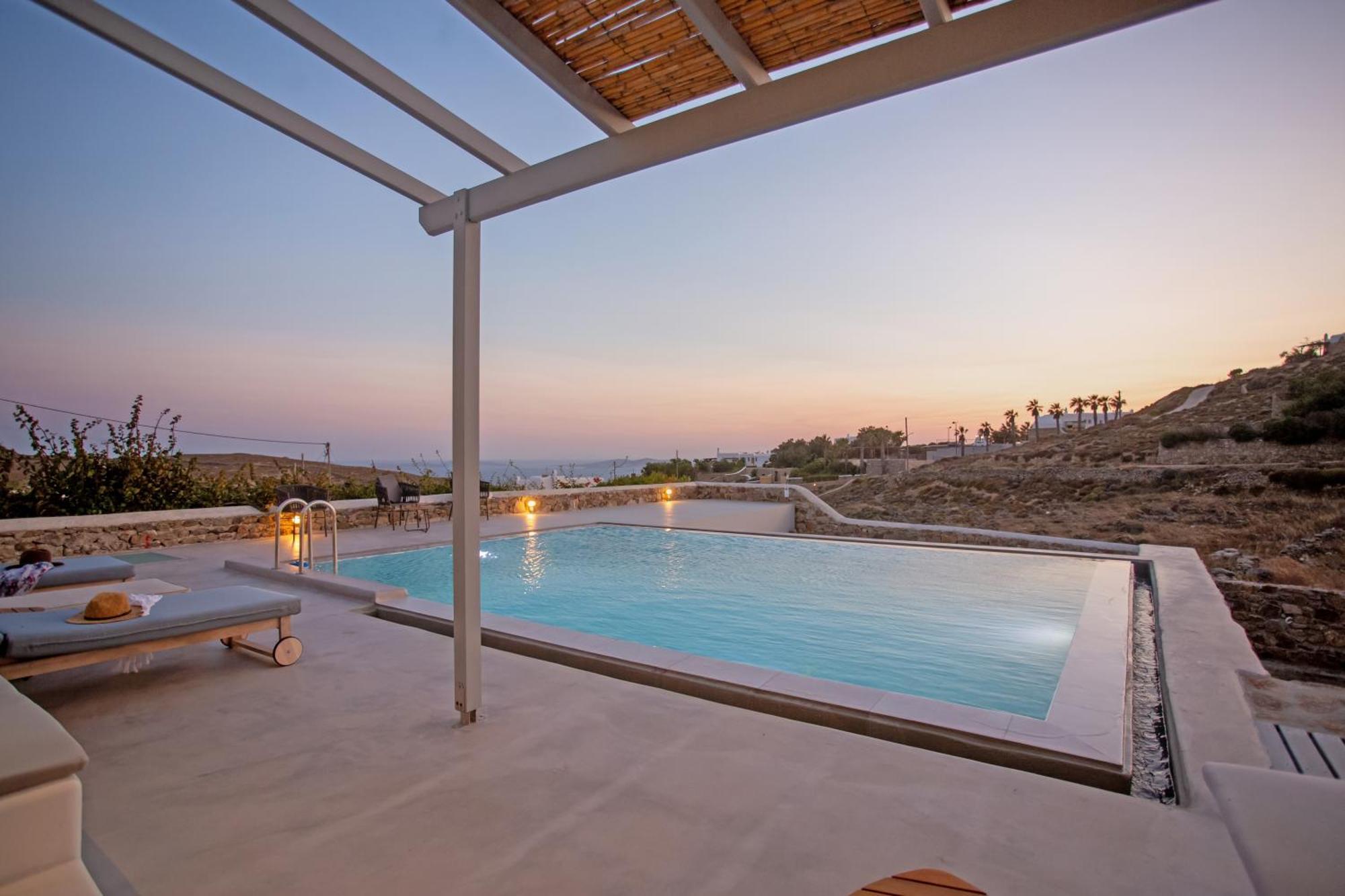 Aqua Breeze Seaview Pool Suites Mykonos Mykonos Town Exterior foto