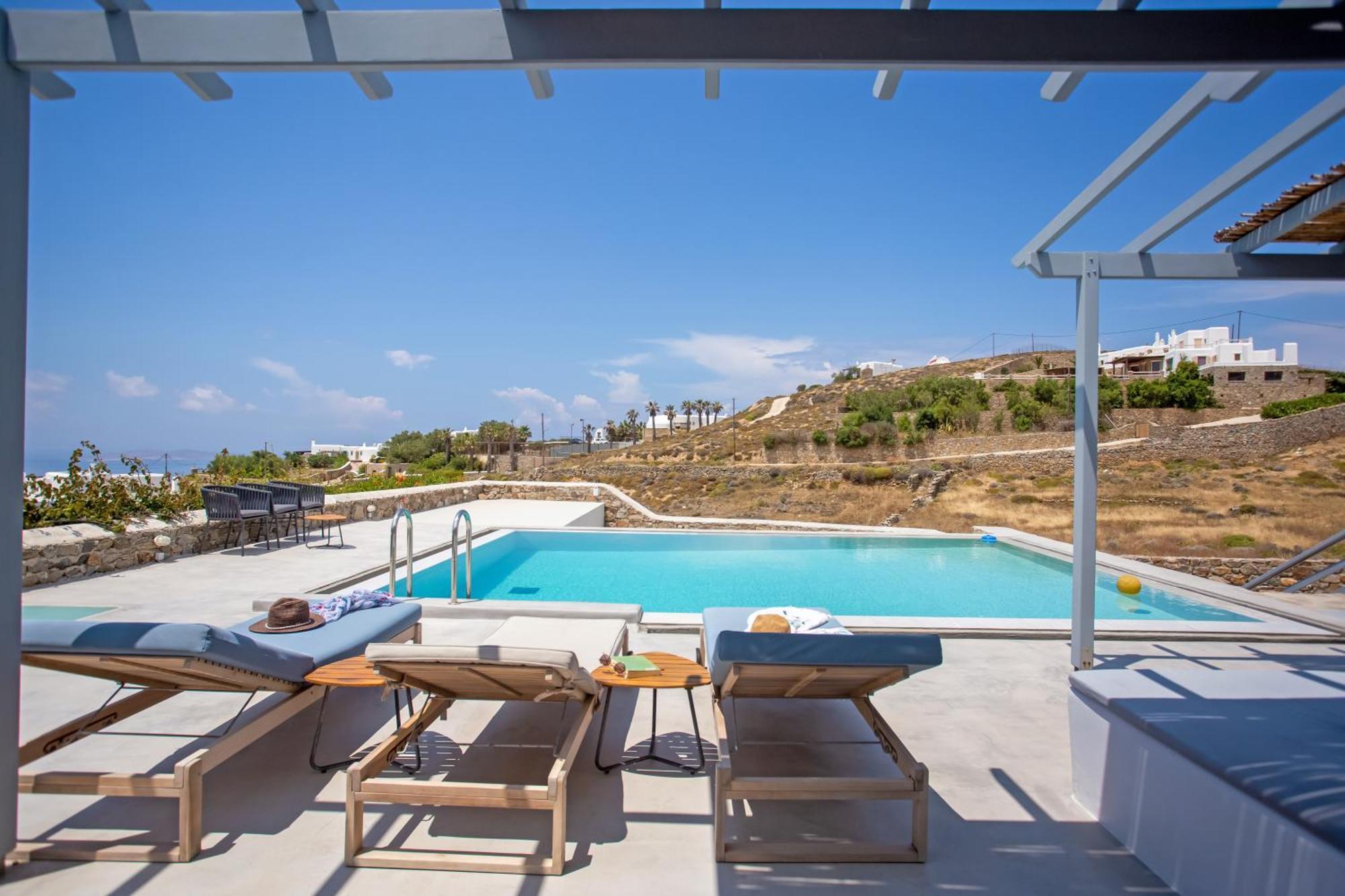 Aqua Breeze Seaview Pool Suites Mykonos Mykonos Town Exterior foto