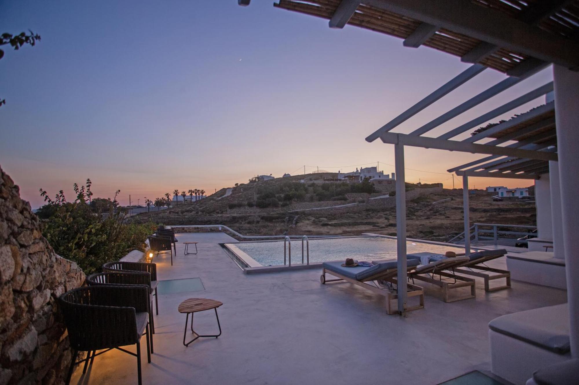 Aqua Breeze Seaview Pool Suites Mykonos Mykonos Town Exterior foto